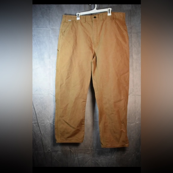 Carhartt Men’s HRC2 Fire Resistant Pants 44 X 30 Khaki - Picture 1 of 5